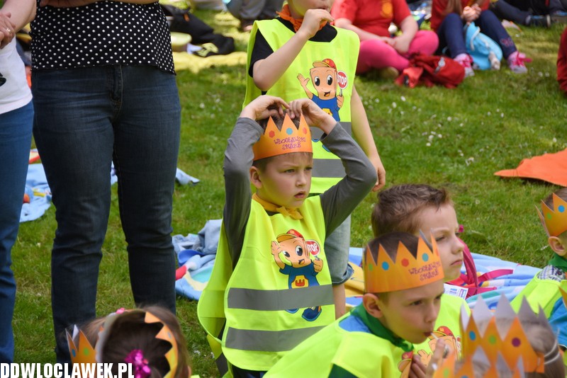 Miejski dzień dziecka w parku