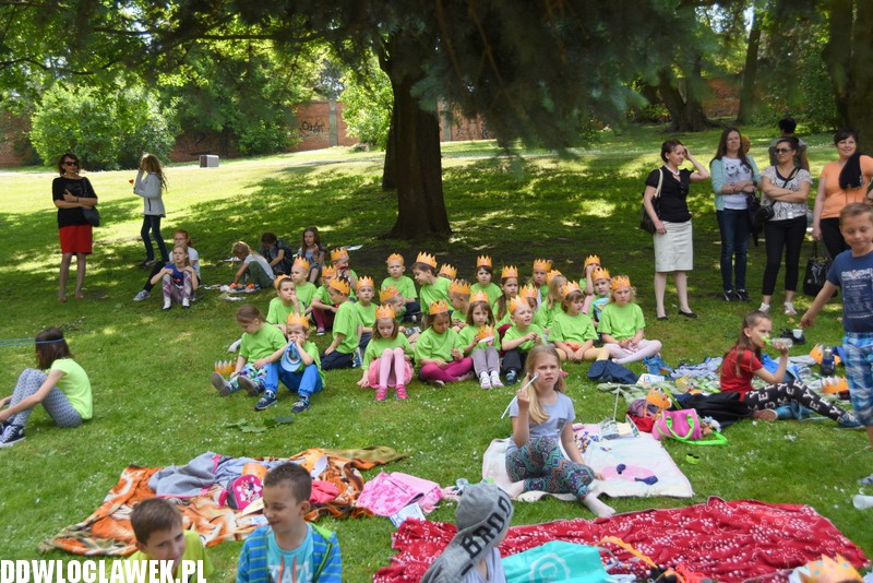 Miejski dzień dziecka w parku