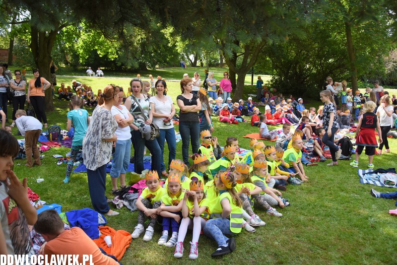 Miejski dzień dziecka w parku