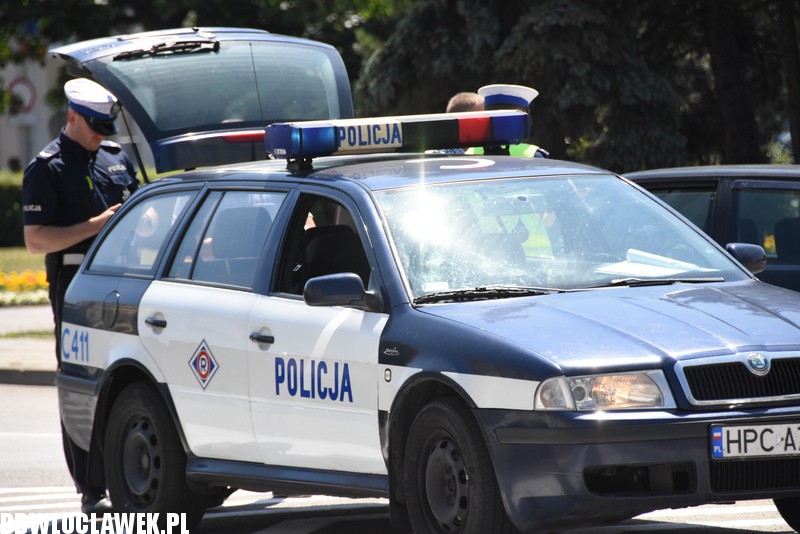 Potrącenie kobiety na placu Wolności