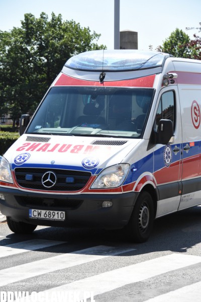 Potrącenie kobiety na placu Wolności