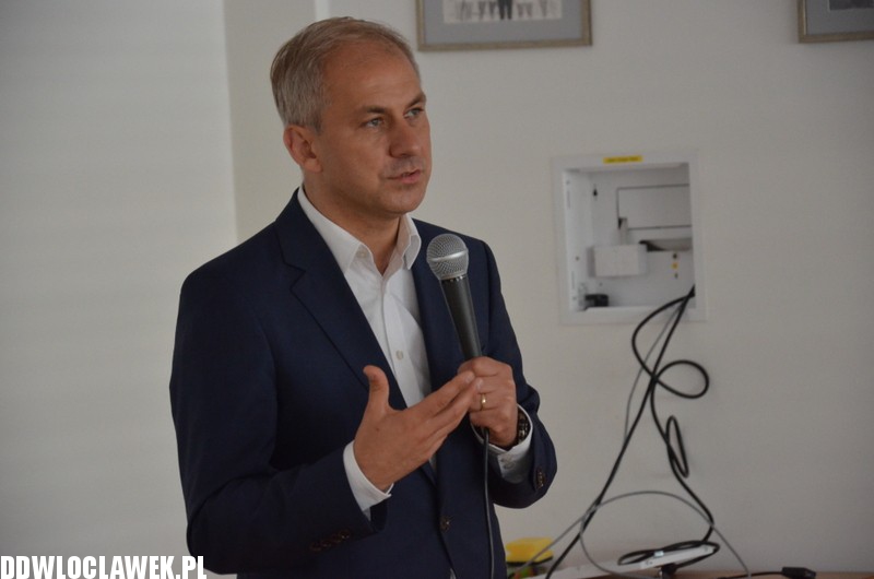 Grzegorz Napieralski we Włocławku