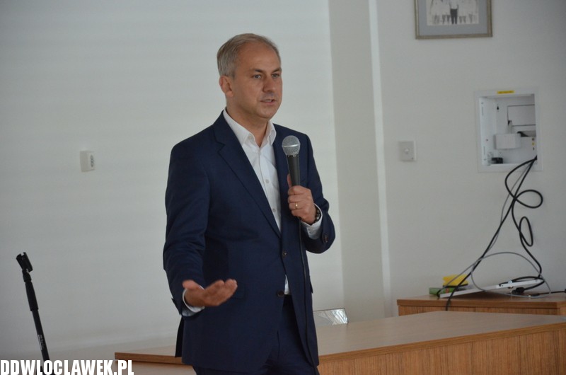 Grzegorz Napieralski we Włocławku