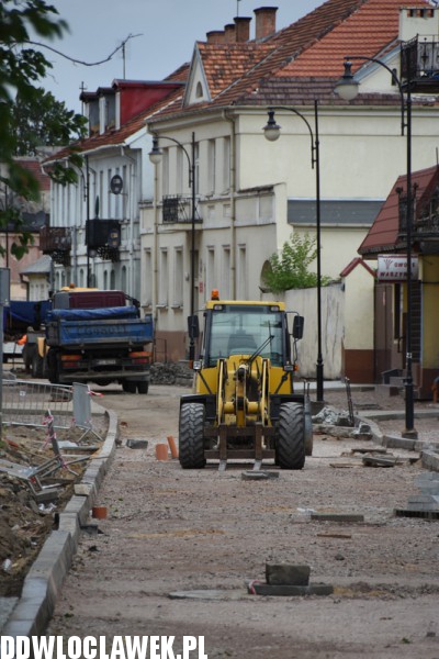 Remont ulicy Łęgskiej we Włocławku