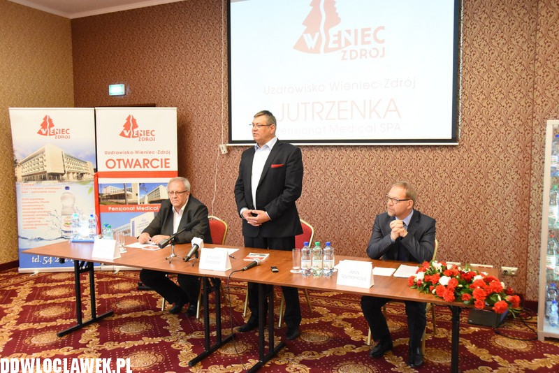 Konferencja prasowa w uzdrowisku