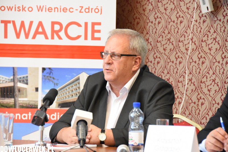 Konferencja prasowa w uzdrowisku