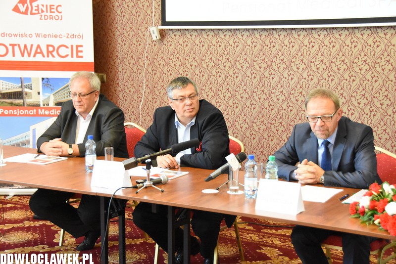 Konferencja prasowa w uzdrowisku
