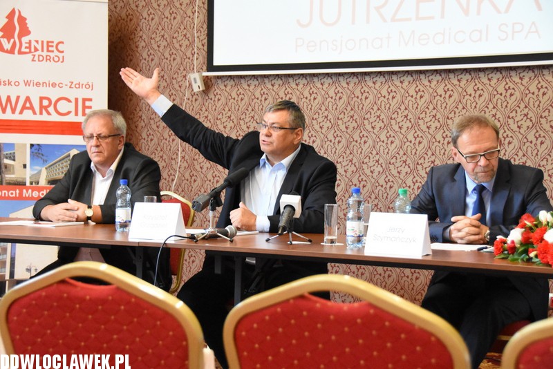Konferencja prasowa w uzdrowisku