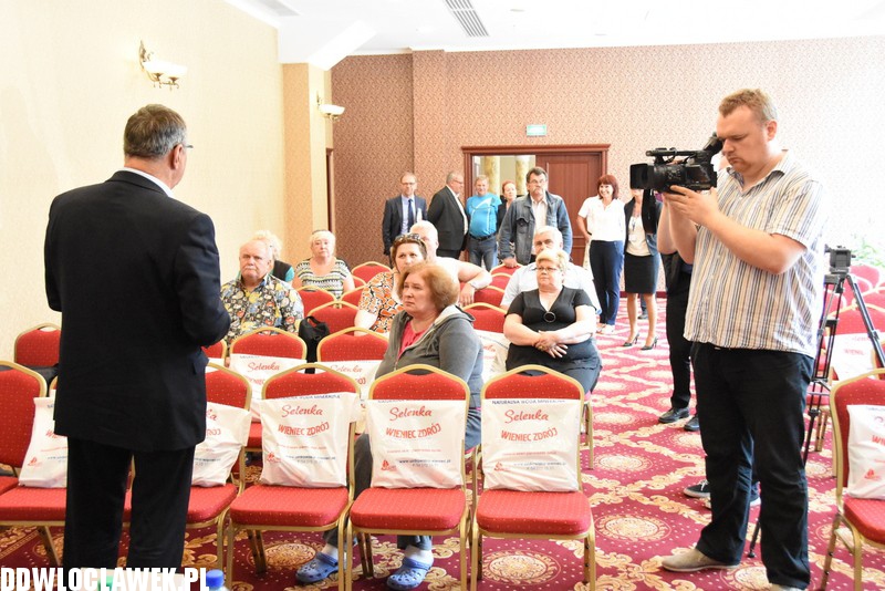 Konferencja prasowa w uzdrowisku
