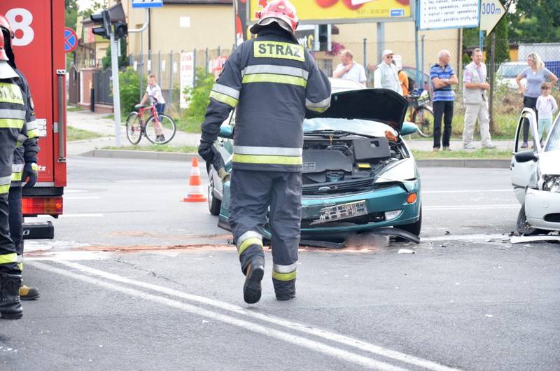 Zdarzenie drogowe Polna-Barska