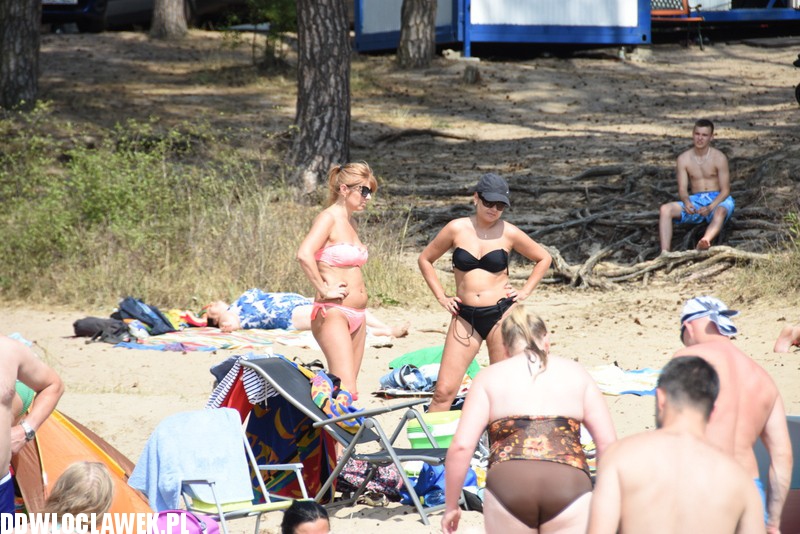 Upalna sobota nad Wikaryjką