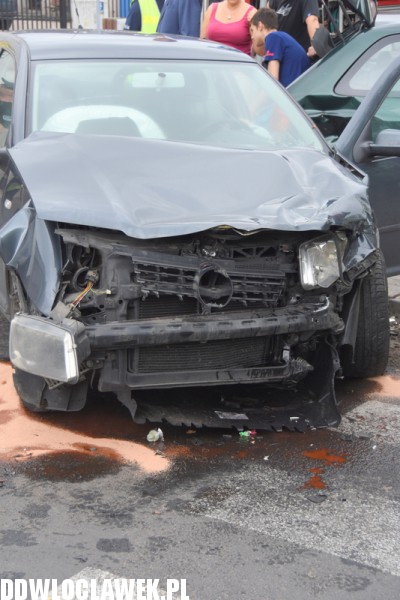 Kolizja na skrzyżowaniu Leśnej i Ptasiej