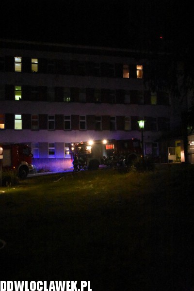 Pożar w szpitalu przy Wienieckiej