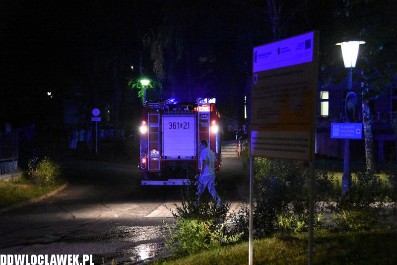 Pożar w szpitalu przy Wienieckiej
