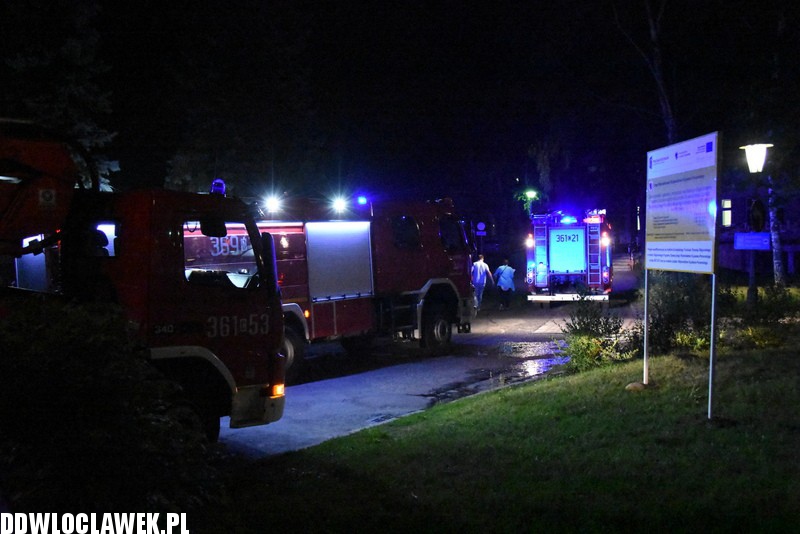 Pożar w szpitalu przy Wienieckiej