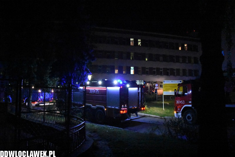 Pożar w szpitalu przy Wienieckiej