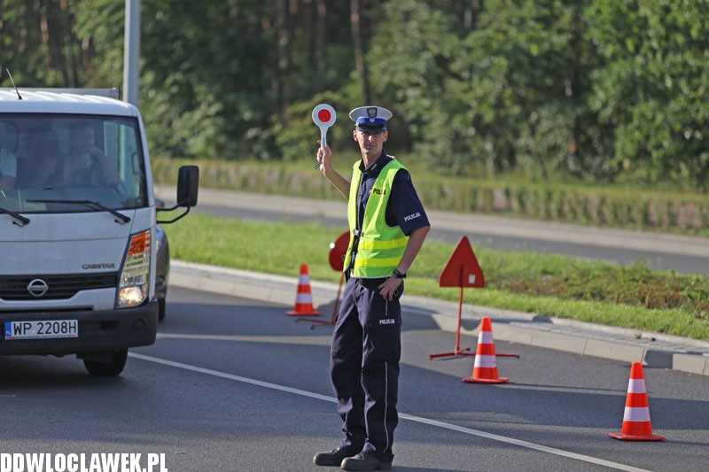 Kolizja dwóch ciężarówek przy Toruńskiej