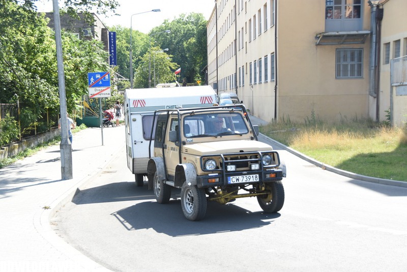 Zlot pojazdów militarnych na przystani