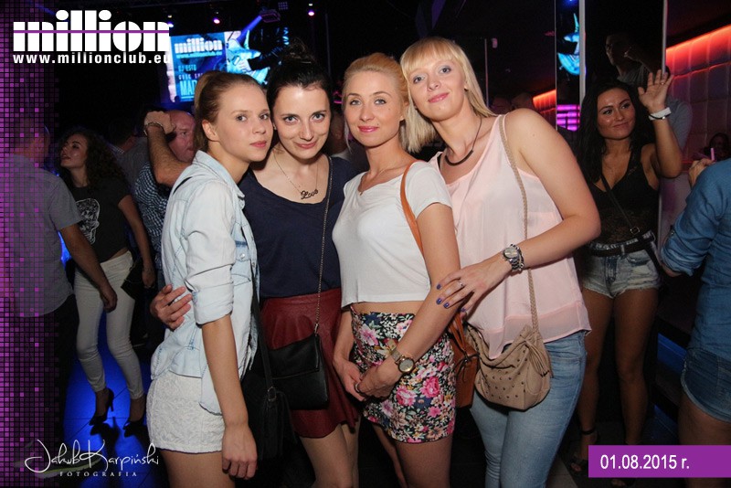 Sobota 01.08 Million Club