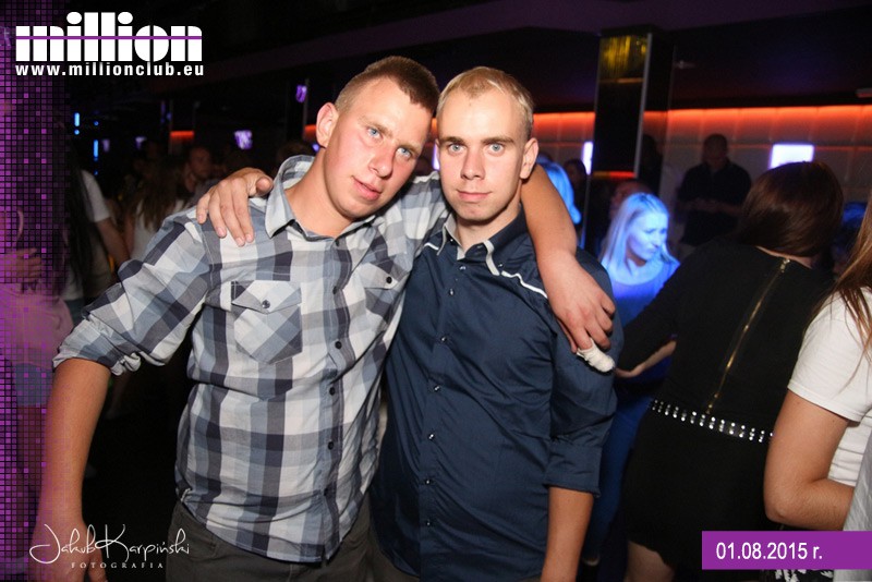 Sobota 01.08 Million Club