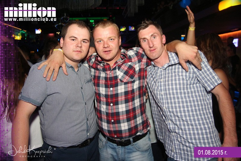 Sobota 01.08 Million Club
