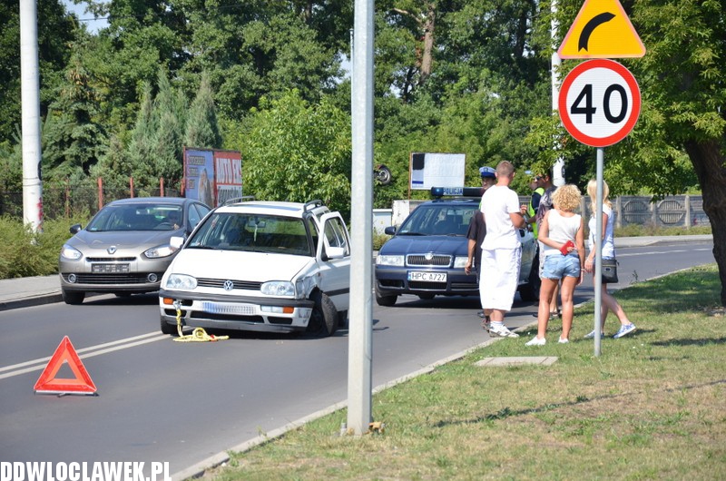 Kolizja podczas holowania na Kapitulnej