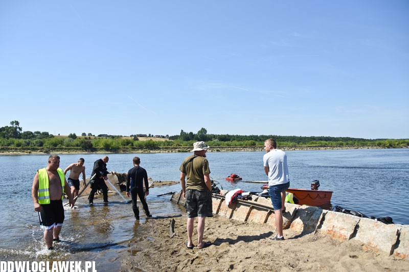 Badają wraki okrętów pod Włocławkiem