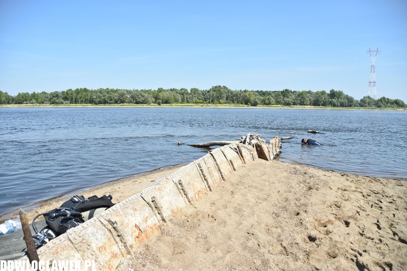 Badają wraki okrętów pod Włocławkiem