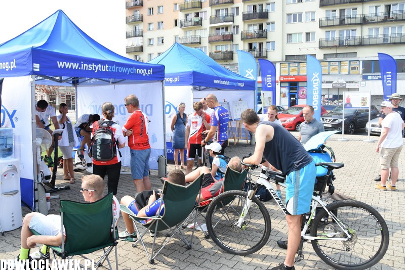 Akcja zdrowe nogi na placu Wolności