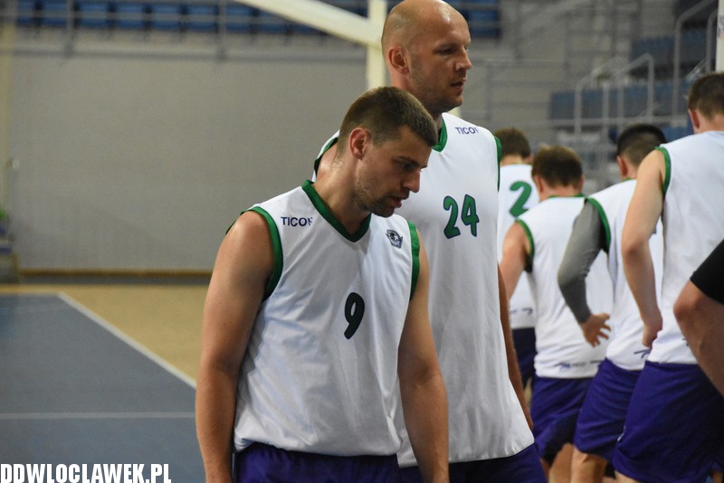 Medialny trening Anwilu Włocławek