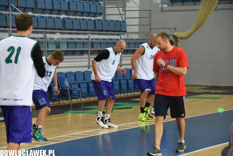 Medialny trening Anwilu Włocławek