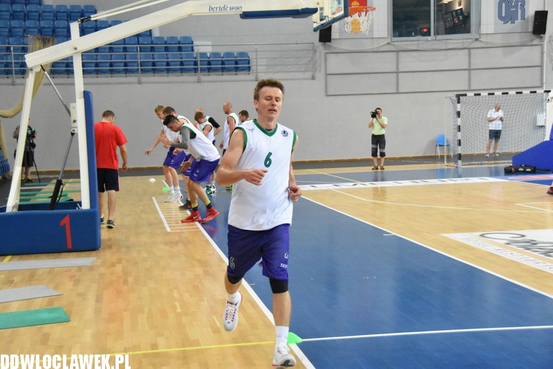 Medialny trening Anwilu Włocławek