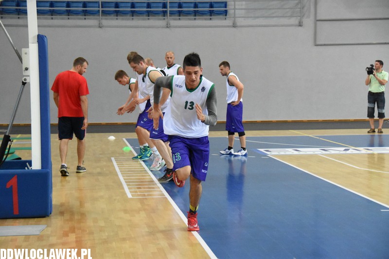 Medialny trening Anwilu Włocławek