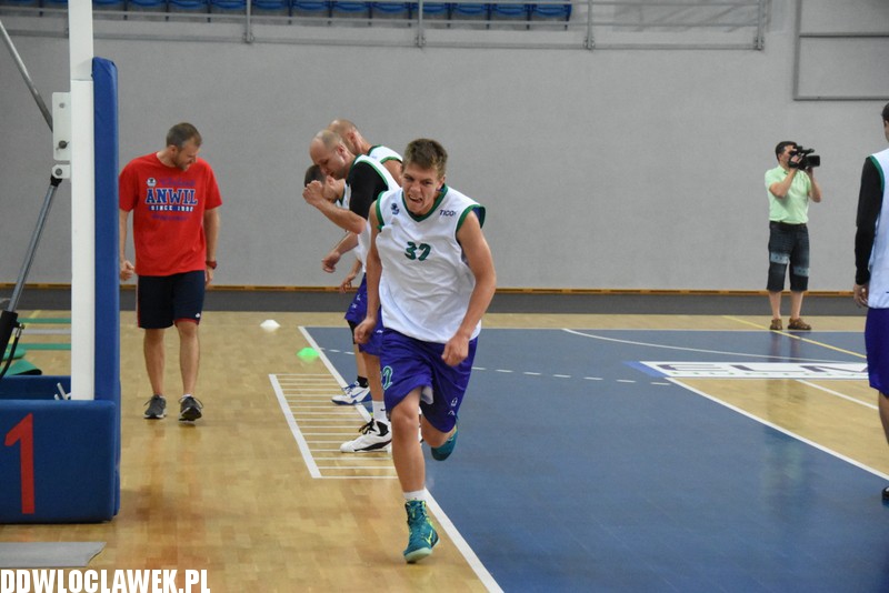 Medialny trening Anwilu Włocławek