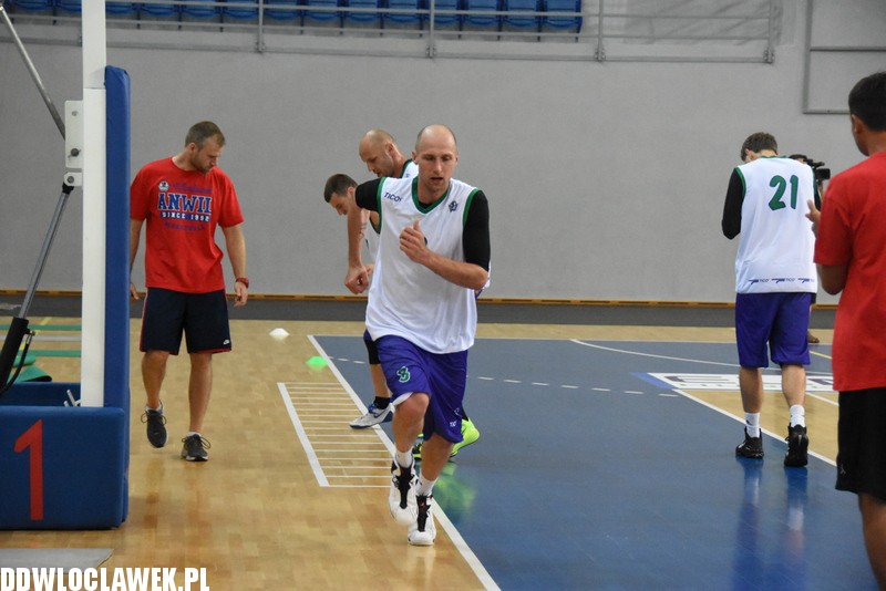 Medialny trening Anwilu Włocławek