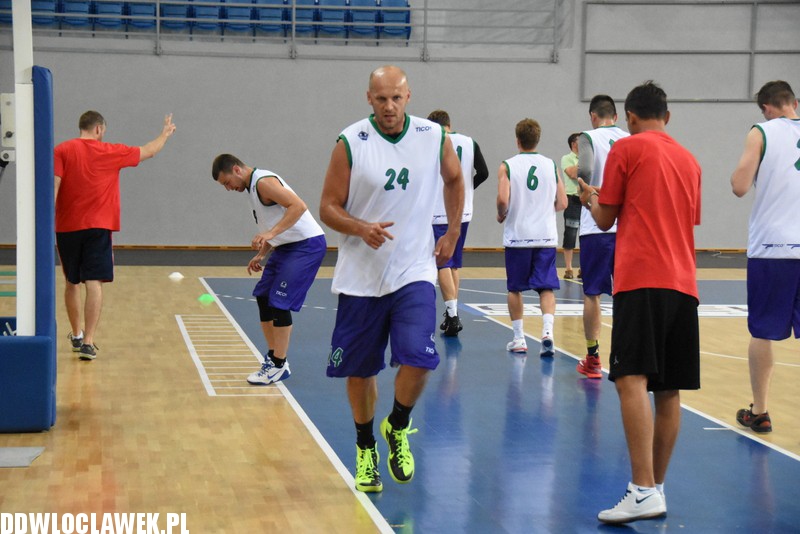 Medialny trening Anwilu Włocławek