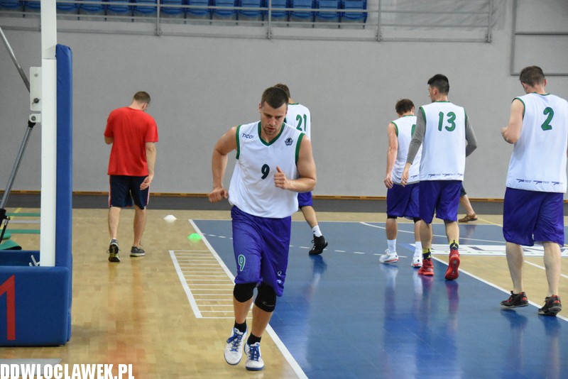 Medialny trening Anwilu Włocławek