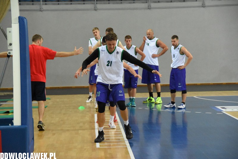 Medialny trening Anwilu Włocławek
