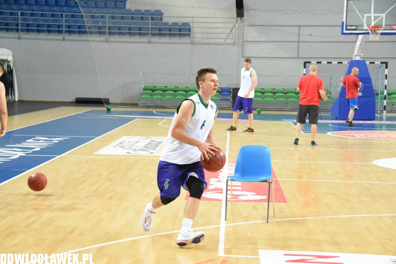 Medialny trening Anwilu Włocławek