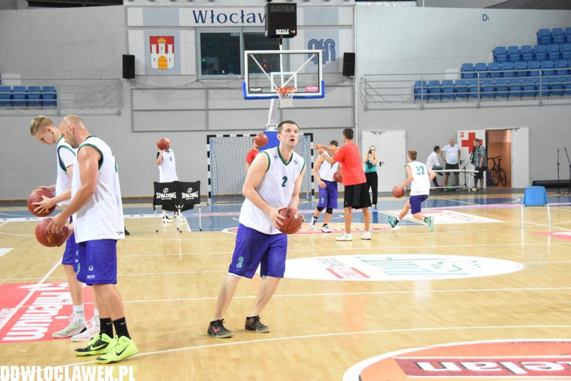 Medialny trening Anwilu Włocławek