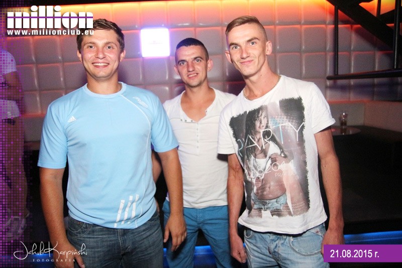 Piątek 21.08 Million Club