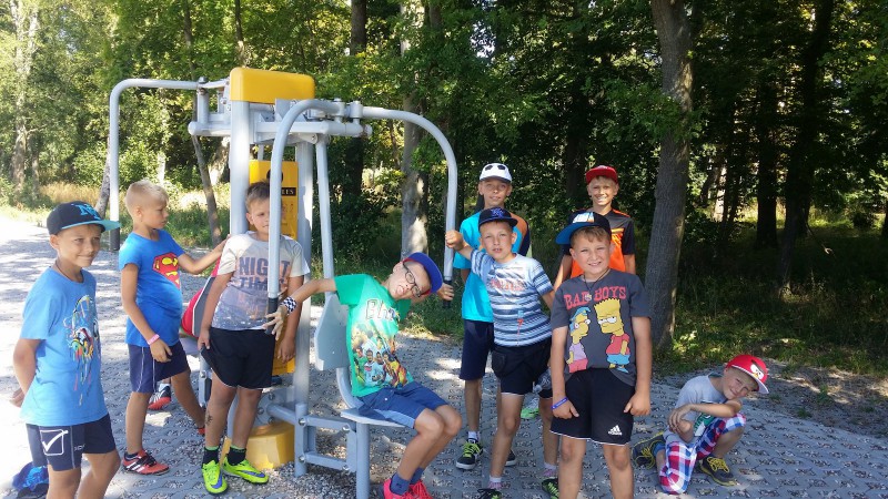 Obóz sportowy w Darłowie