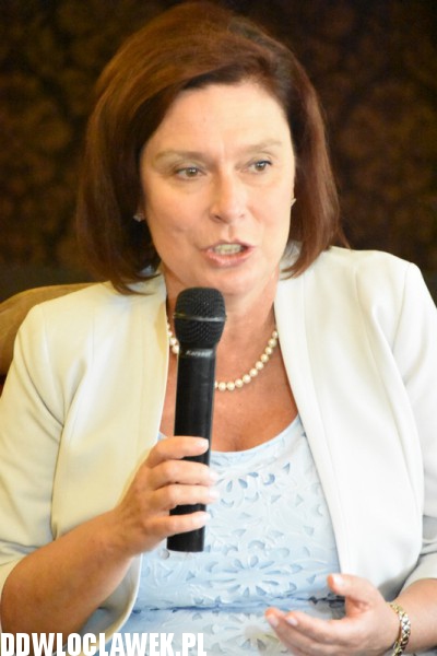 Małgorzata Kidawa-Błońska we Włocławku