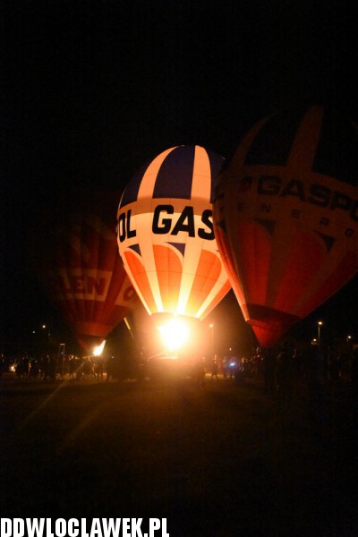 Nocna gala balonowa we Włocławku