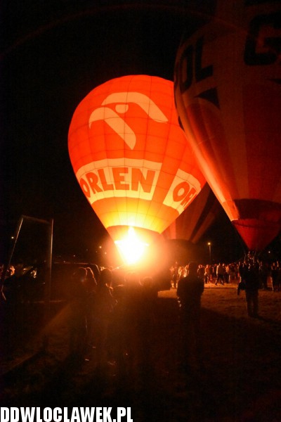 Nocna gala balonowa we Włocławku