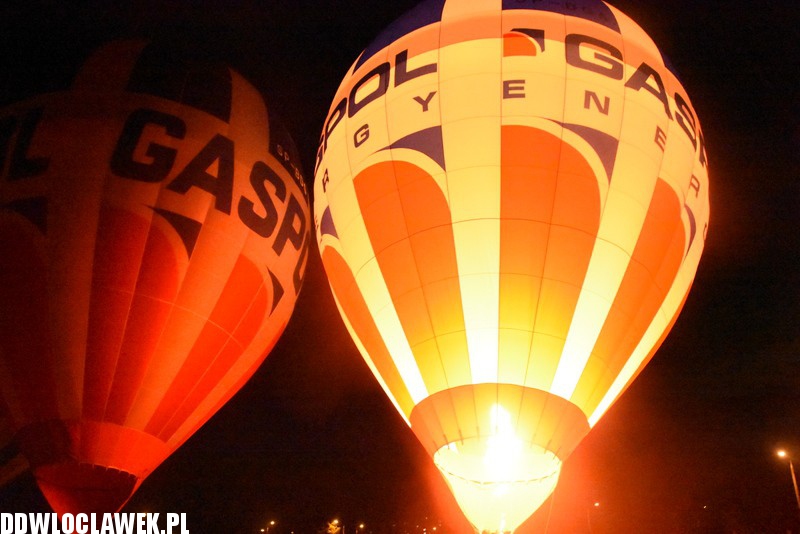 Nocna gala balonowa we Włocławku