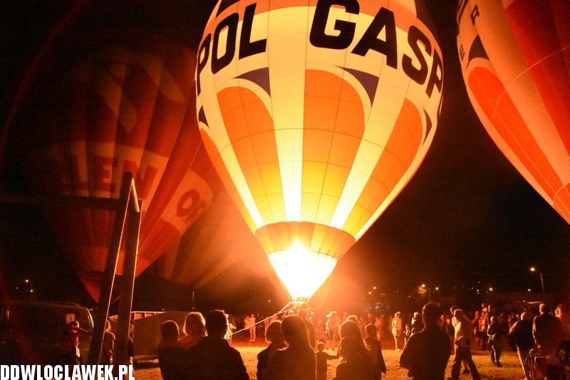 Nocna gala balonowa we Włocławku