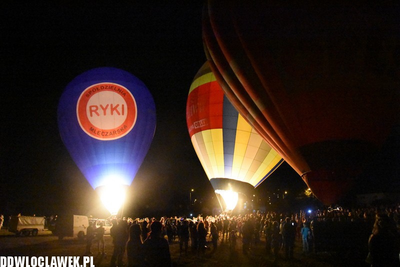 Nocna gala balonowa we Włocławku