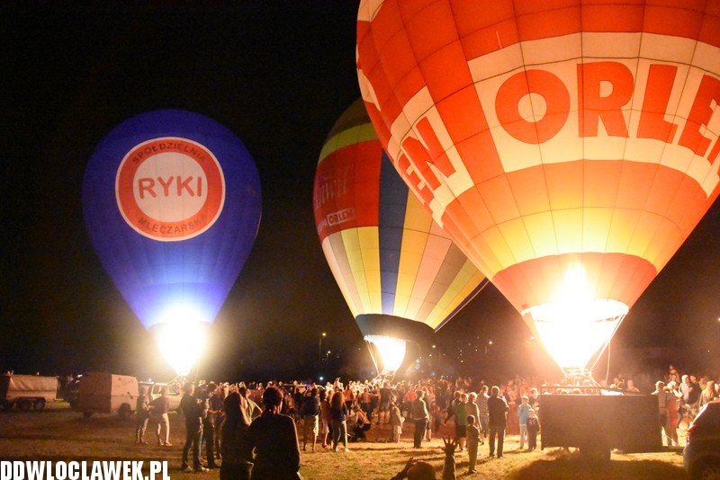 Nocna gala balonowa we Włocławku