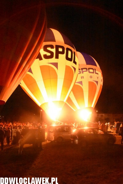 Nocna gala balonowa we Włocławku